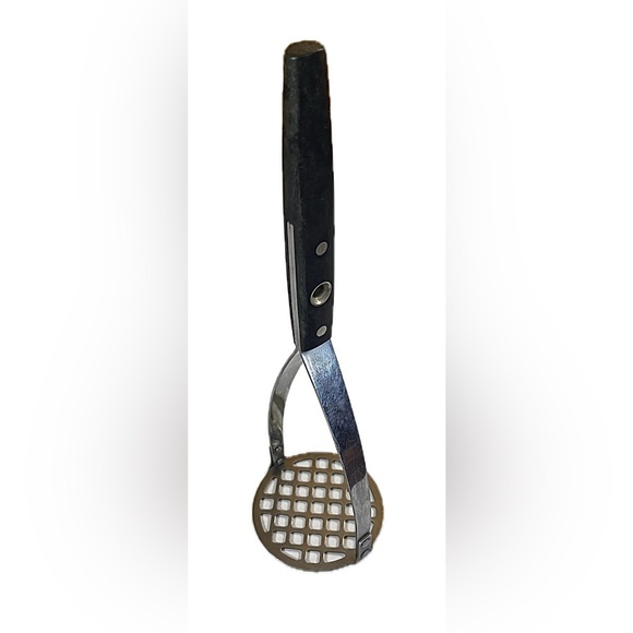 Flint Other - Vintage Flint Stainless Vanadium Potato Masher, Composite Handle, Made in USA